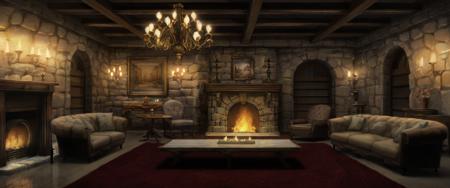 00088-3912183133-a stone castle interior during the middle of the night with chandeliers, fur rugs and a lit fireplace,  _lora_Detailed Interior.png